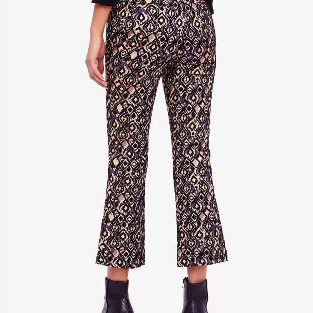 *SoLd* Free People  Mod Cropped Kick-Flare Pants - Picture 5 of 6